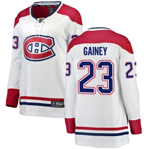 Women's Montreal Canadiens Bob Gainey Fanatics Branded Breakaway Away Jersey - White