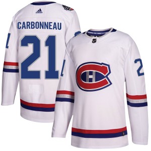 Youth Montreal Canadiens Guy Carbonneau Adidas Authentic 2017 100 Classic Jersey - White