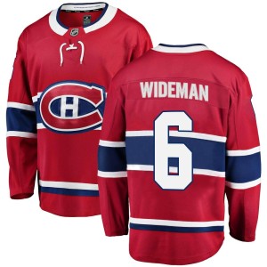 Men's Montreal Canadiens Chris Wideman Fanatics Branded Breakaway Home Jersey - Red