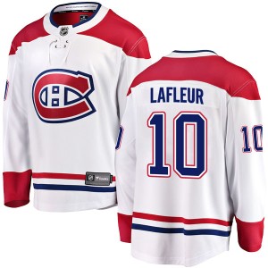 Youth Montreal Canadiens Guy Lafleur Fanatics Branded Breakaway Away Jersey - White
