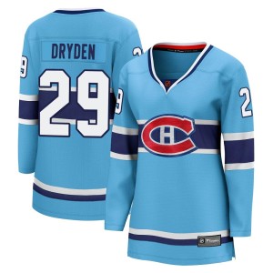 Women's Montreal Canadiens Ken Dryden Fanatics Branded Breakaway Special Edition 2.0 Jersey - Light Blue