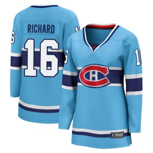 Women's Montreal Canadiens Henri Richard Fanatics Branded Breakaway Special Edition 2.0 Jersey - Light Blue