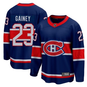 Youth Montreal Canadiens Bob Gainey Fanatics Branded Breakaway 2020/21 Special Edition Jersey - Blue