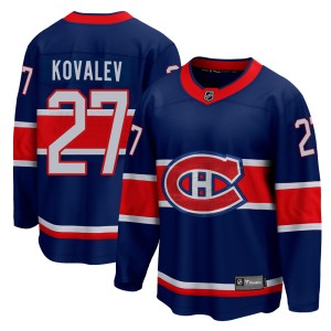 Youth Montreal Canadiens Alexei Kovalev Fanatics Branded Breakaway 2020/21 Special Edition Jersey - Blue