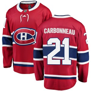 Youth Montreal Canadiens Guy Carbonneau Fanatics Branded Breakaway Home Jersey - Red