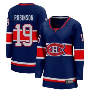 Women's Montreal Canadiens Larry Robinson Fanatics Branded Breakaway 2020/21 Special Edition Jersey - Blue