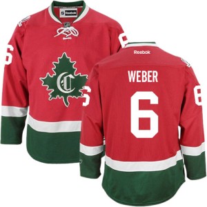 Women's Montreal Canadiens Shea Weber Reebok Premier New CD Jersey - Red